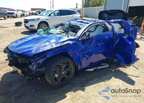 2025 Hyundai Elantra N Line z USA, uszkodzony, nr VIN KMHLR4DFXSU954237